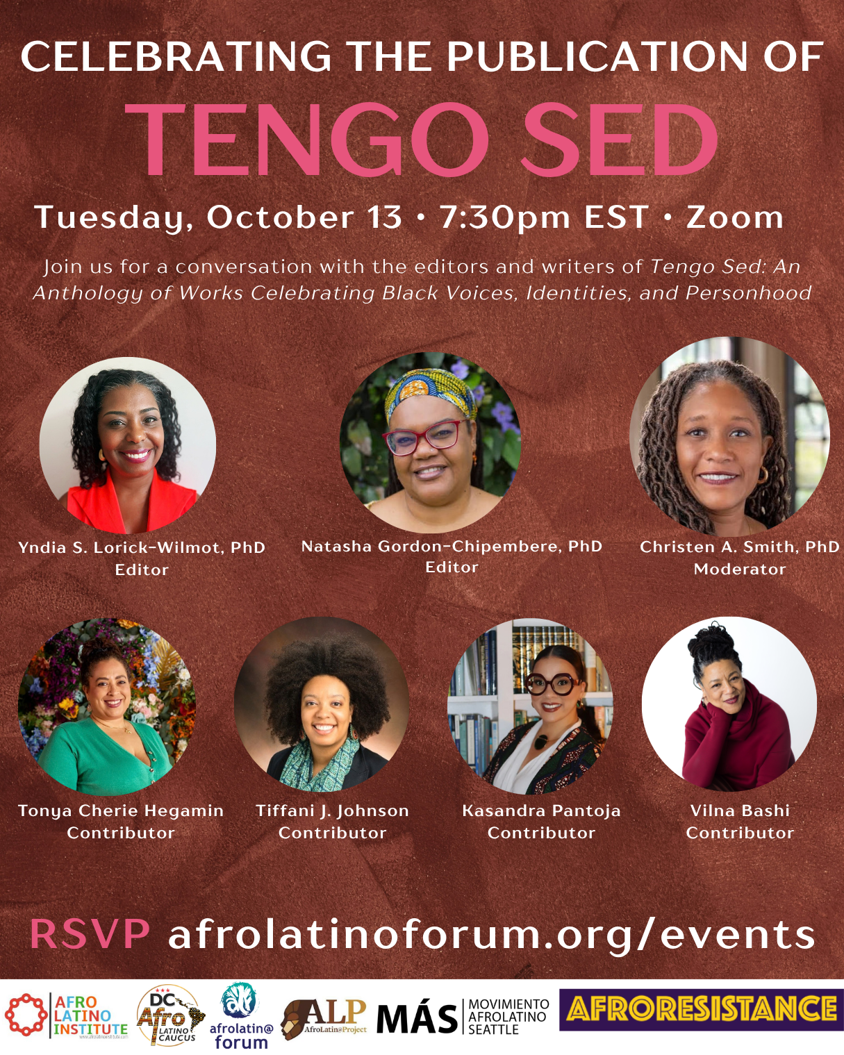 Celebrating the Publication of Tengo Sed