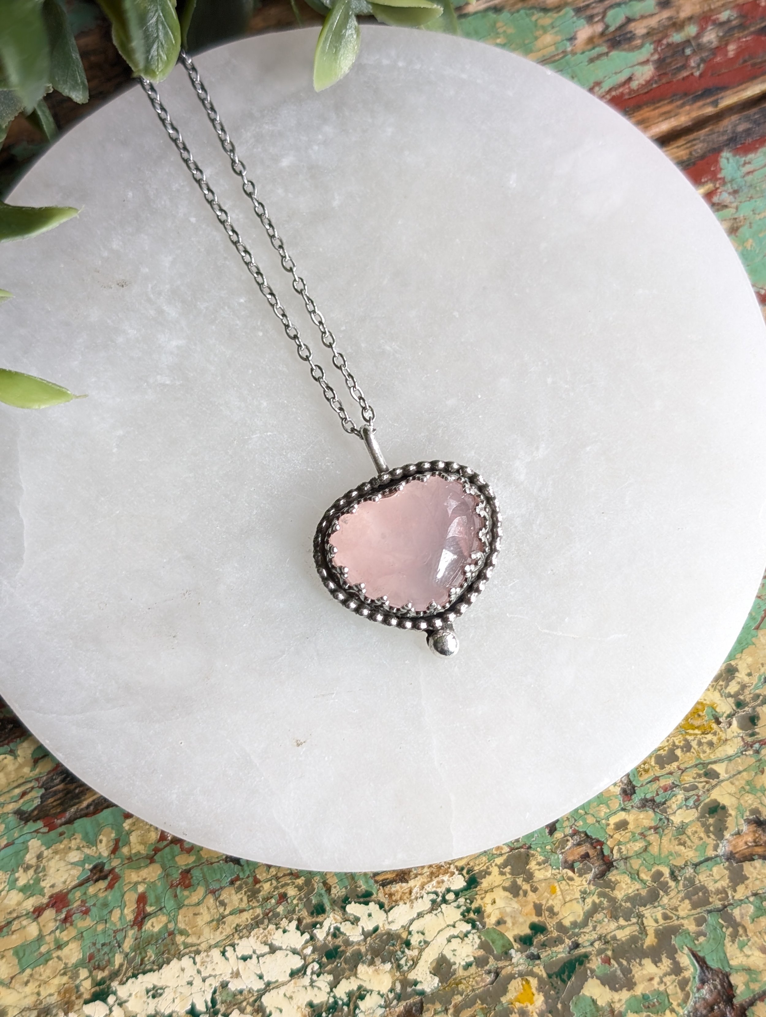Rose Quartz Necklace