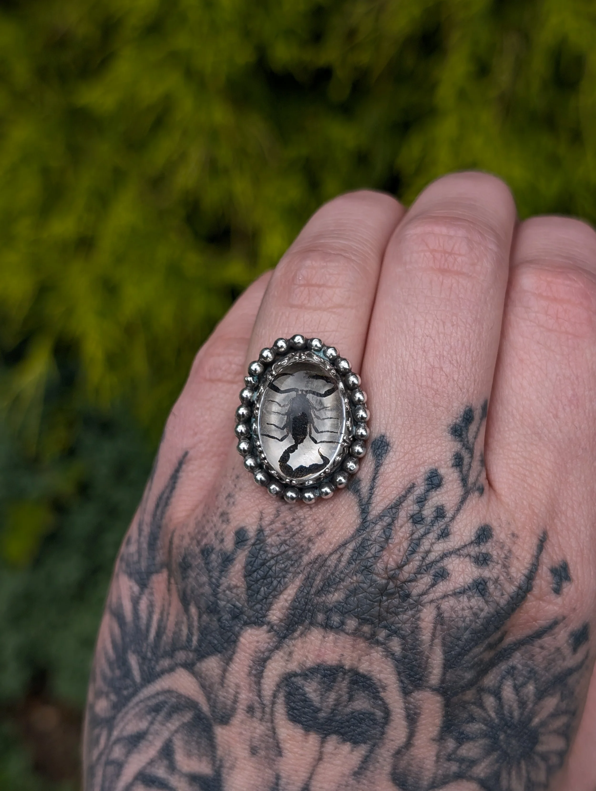 Scorpion Ring Size 8