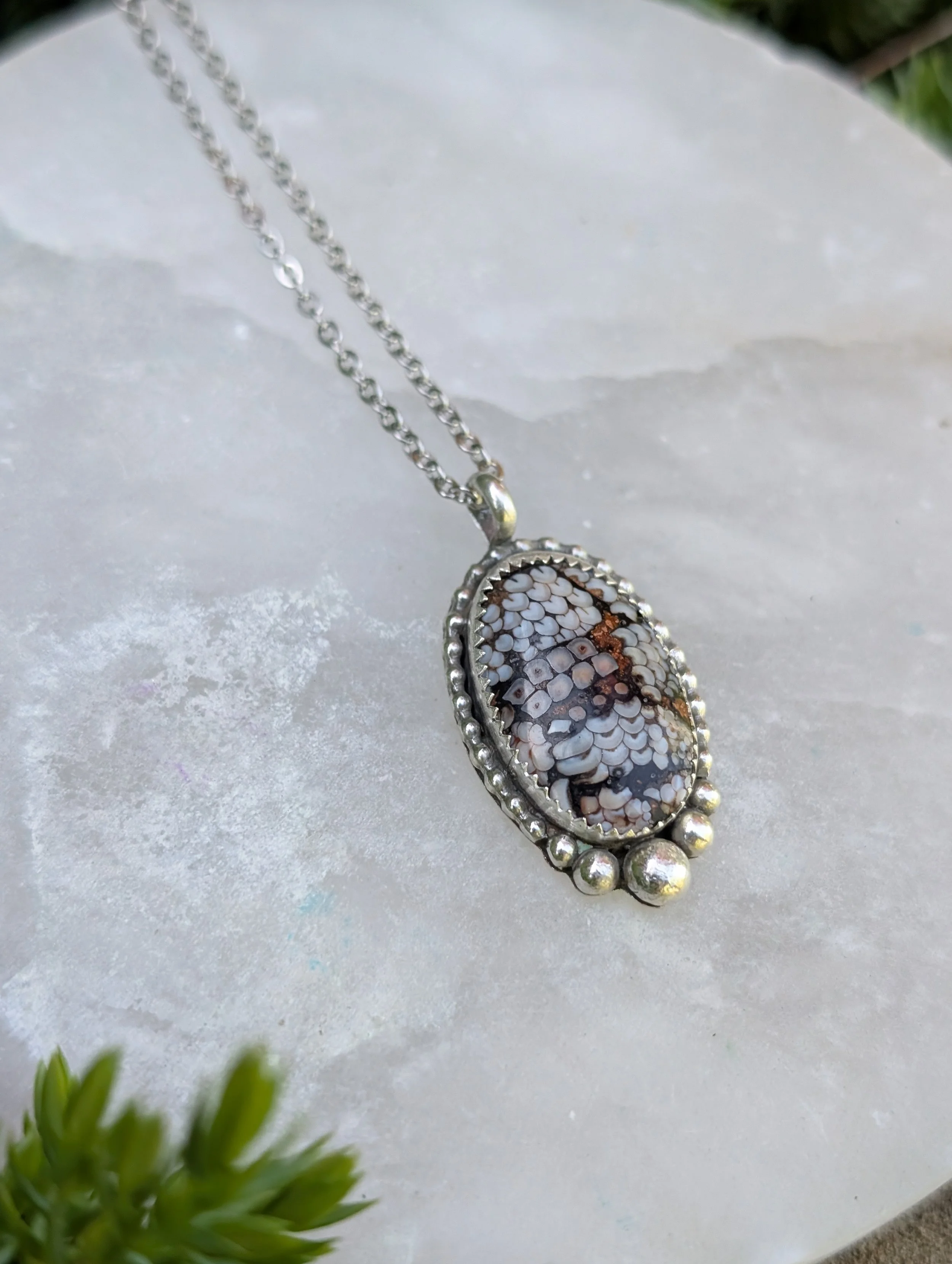 Snakeskin (Agate) Necklace