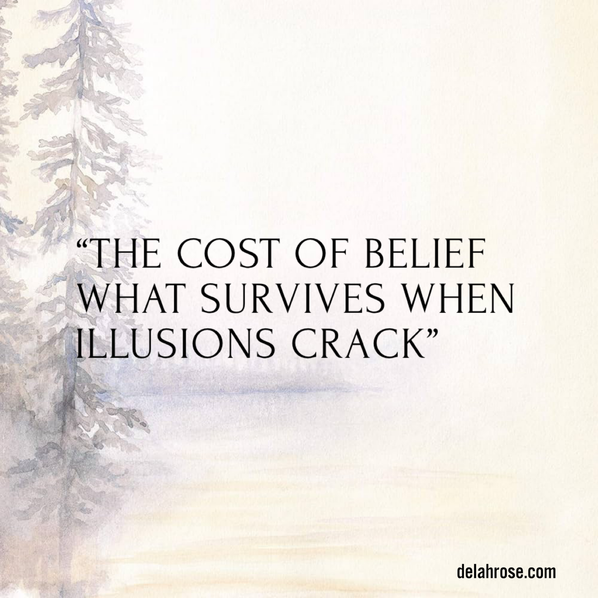 The Cost of Belief: What Survives When Illusions Crack