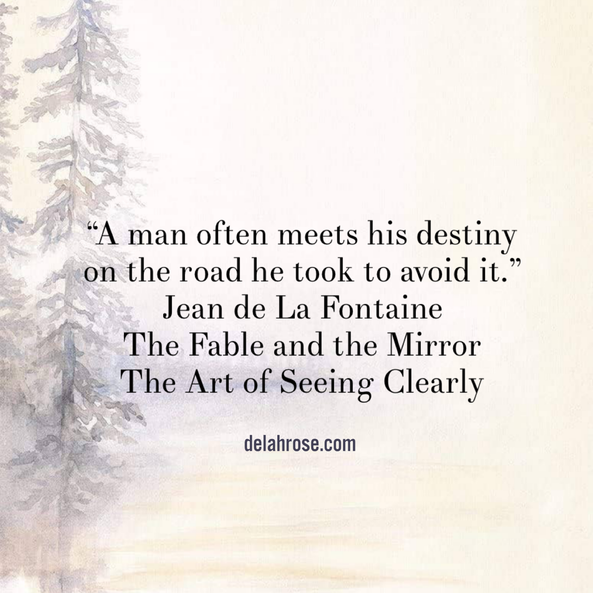 The Fable and the Mirror: On Jean de La Fontaine and the Art of Seeing Clearly