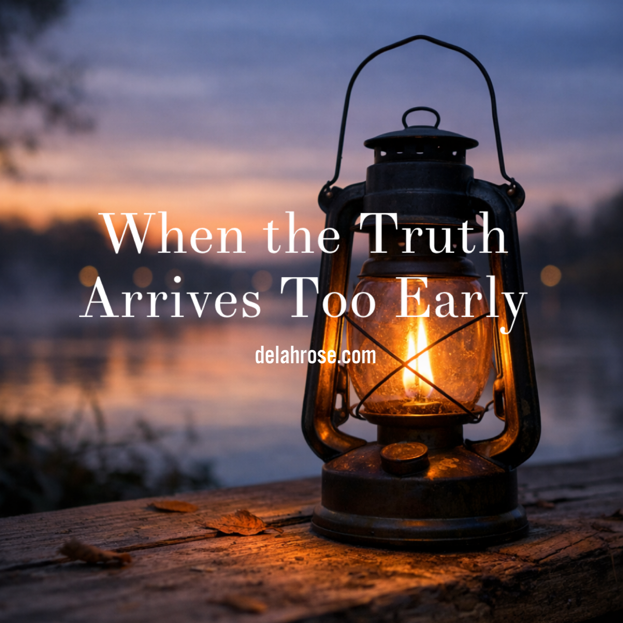 When the Truth Arrives Too Early