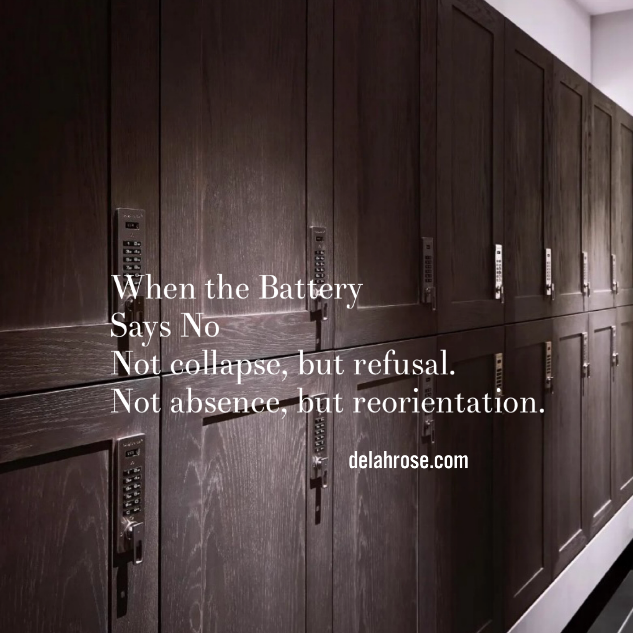 When the Battery Says No