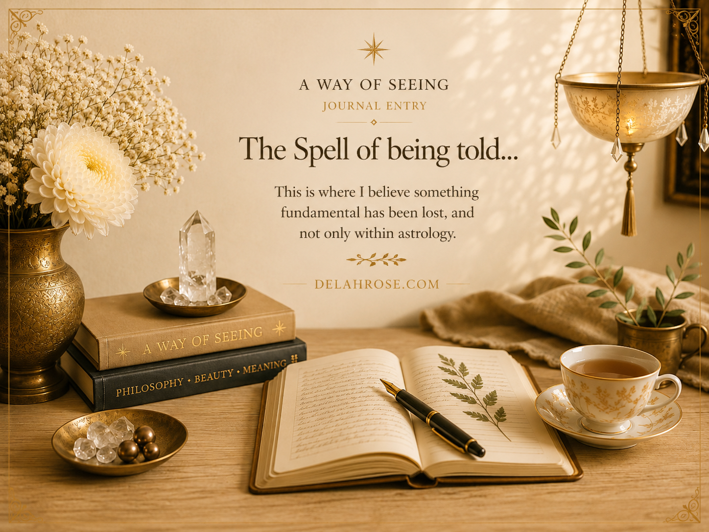 The Spell of being told…