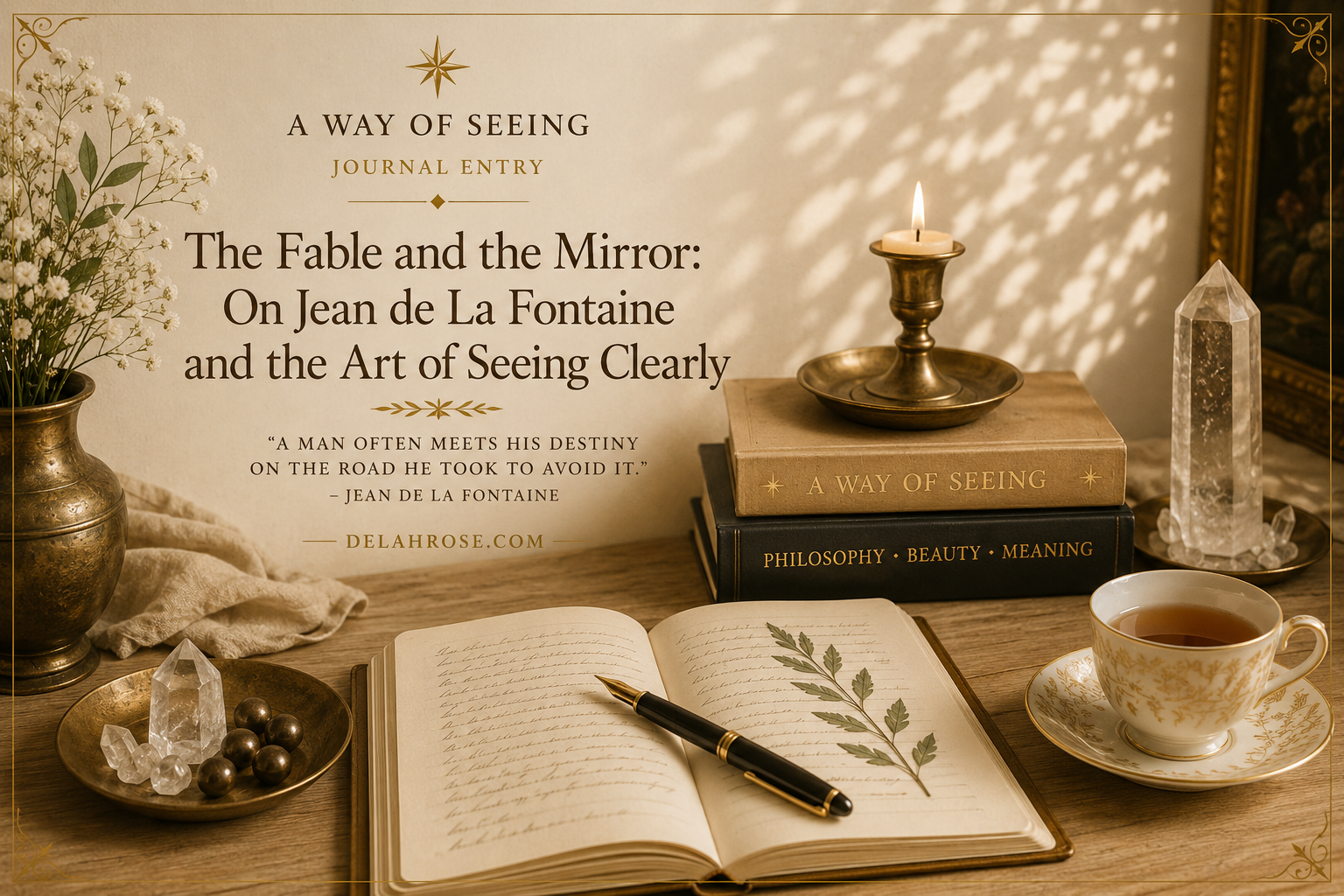 The Fable and the Mirror: On Jean de La Fontaine and the Art of Seeing Clearly