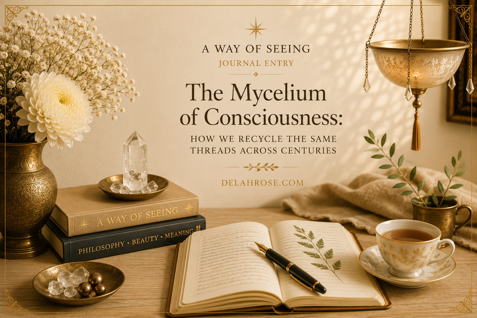 The Mycelium of Consciousness: How We Recycle the Same Threads Across Centuries.