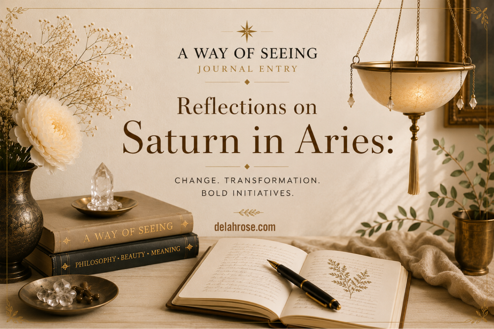Reflections on Saturn in Aries: