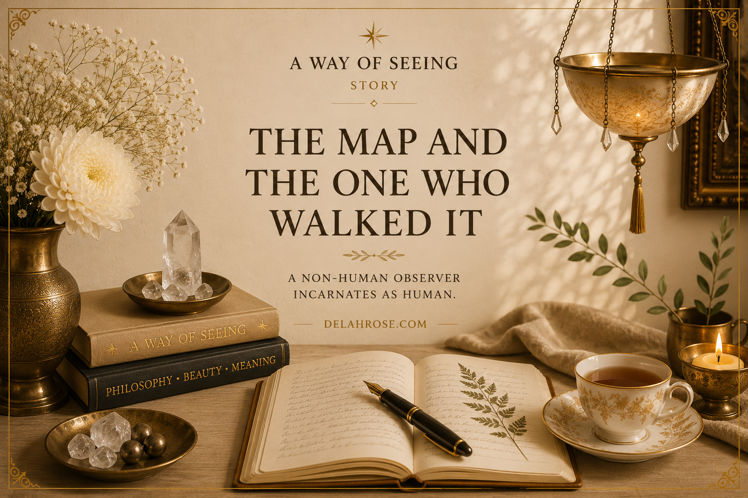 THE MAP AND THE ONE WHO WALKED IT