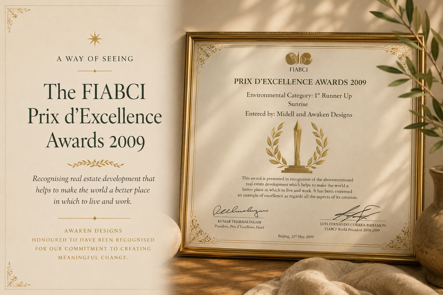 The FIABCI Prix d’Excellence Awards 
