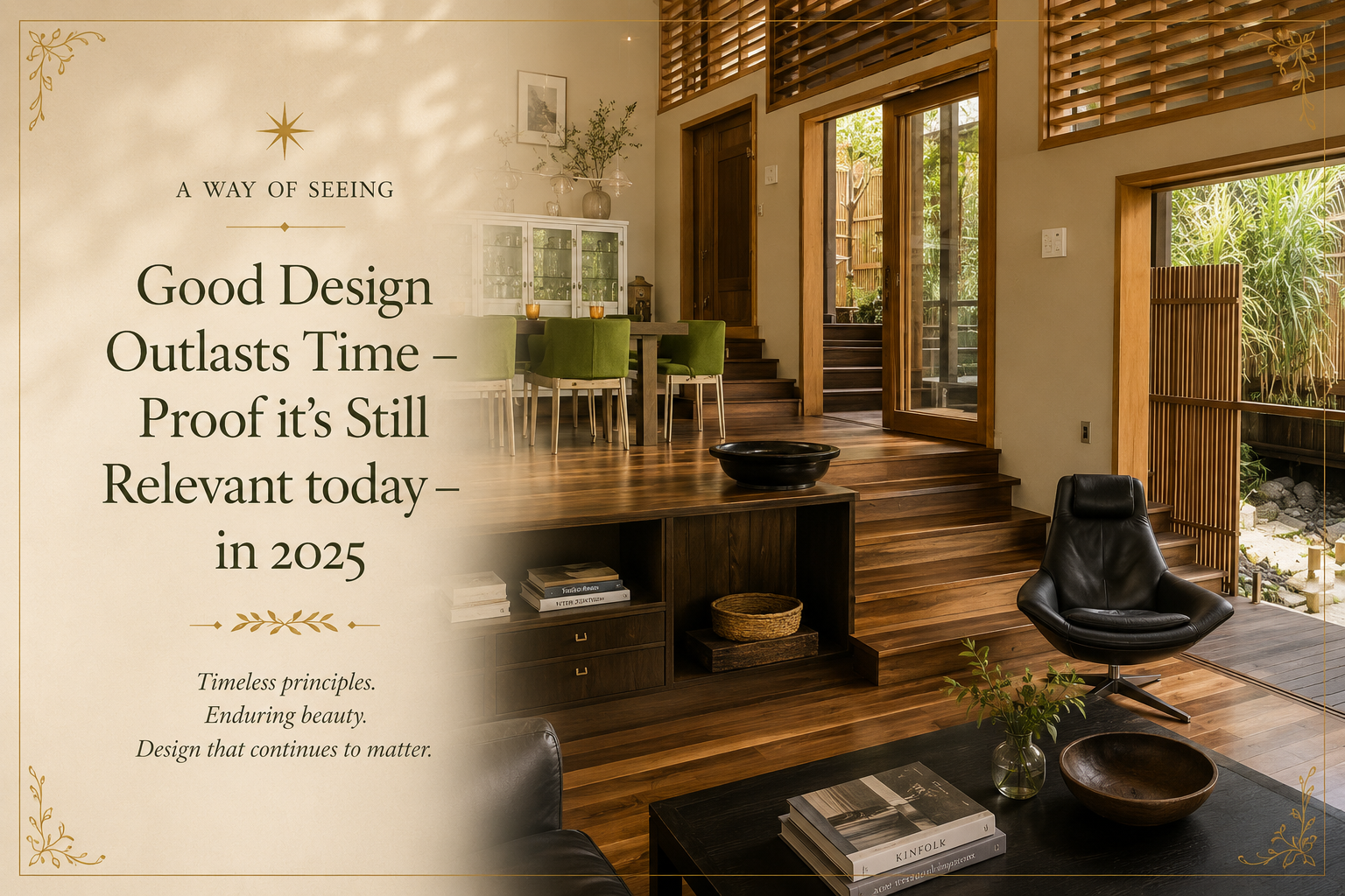 Good Design Outlasts Time - Proof it's Still Relevant today - in 2025 