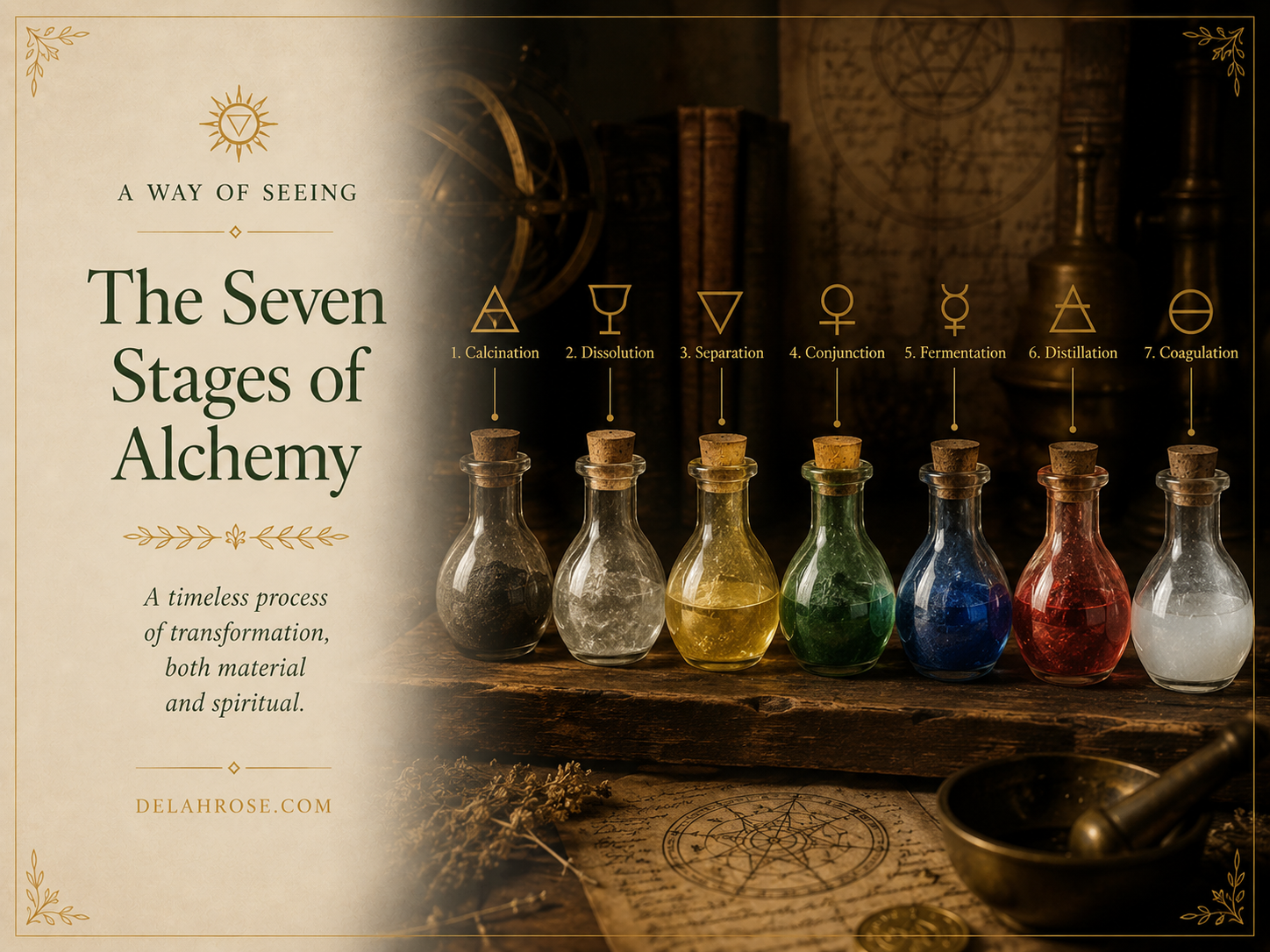 The Seven Stages of Alchemy: