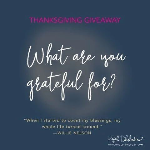 🙏 Grateful for our amazing Wholesome Soul community! To celebrate Thanksgiving, I'm giving away a FULL YEAR of Everyday Yogini to one lucky winner--- get ready for one year of on-going plant-based recipes + inspiration ❤️ 
You can learn all about it