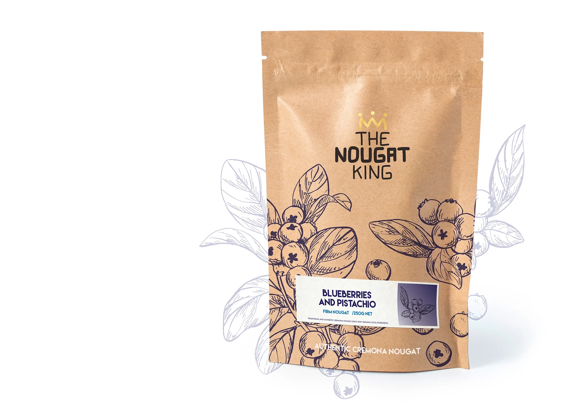 The Nougat King packaging
