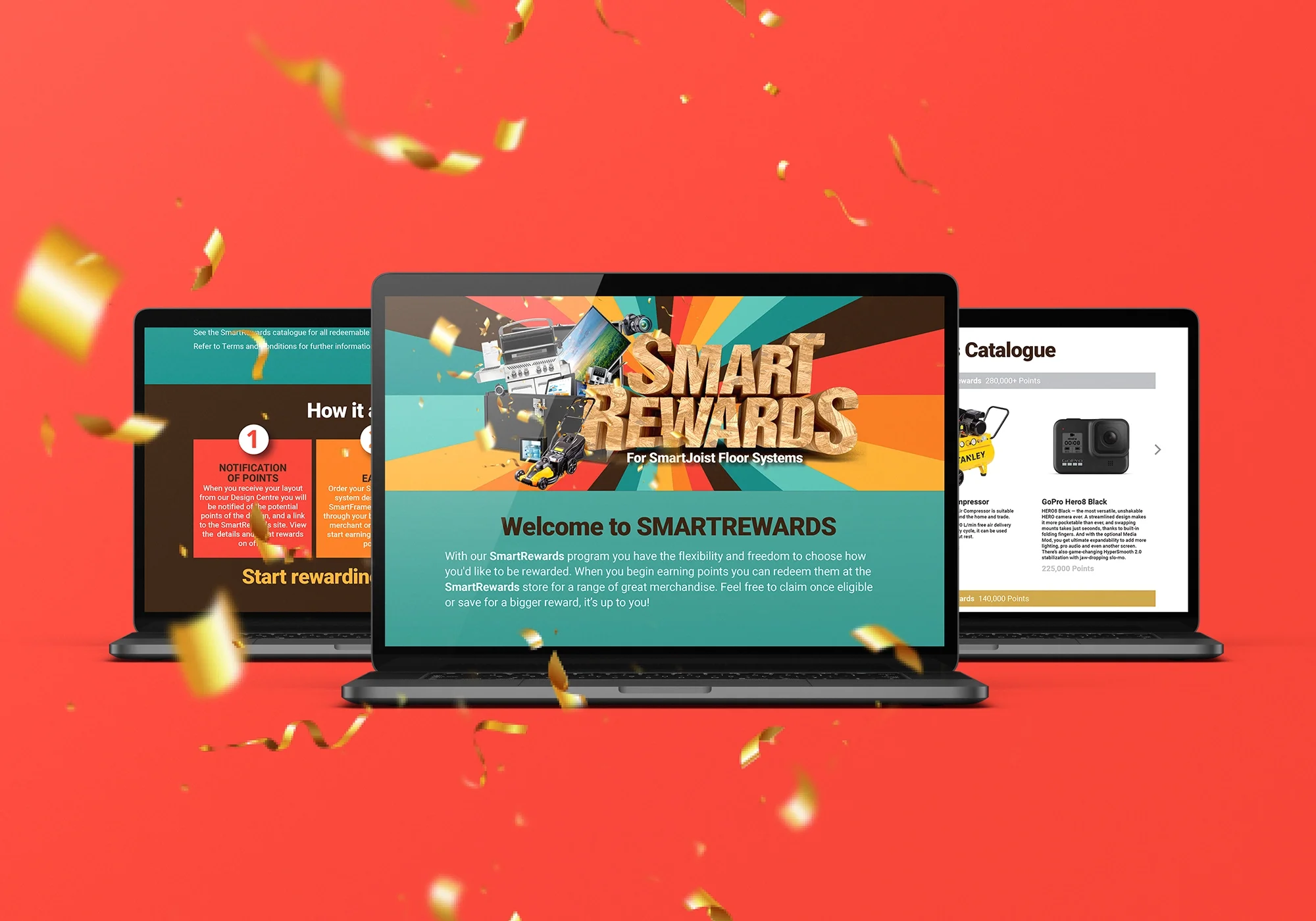 Smart Rewards - Tilling website