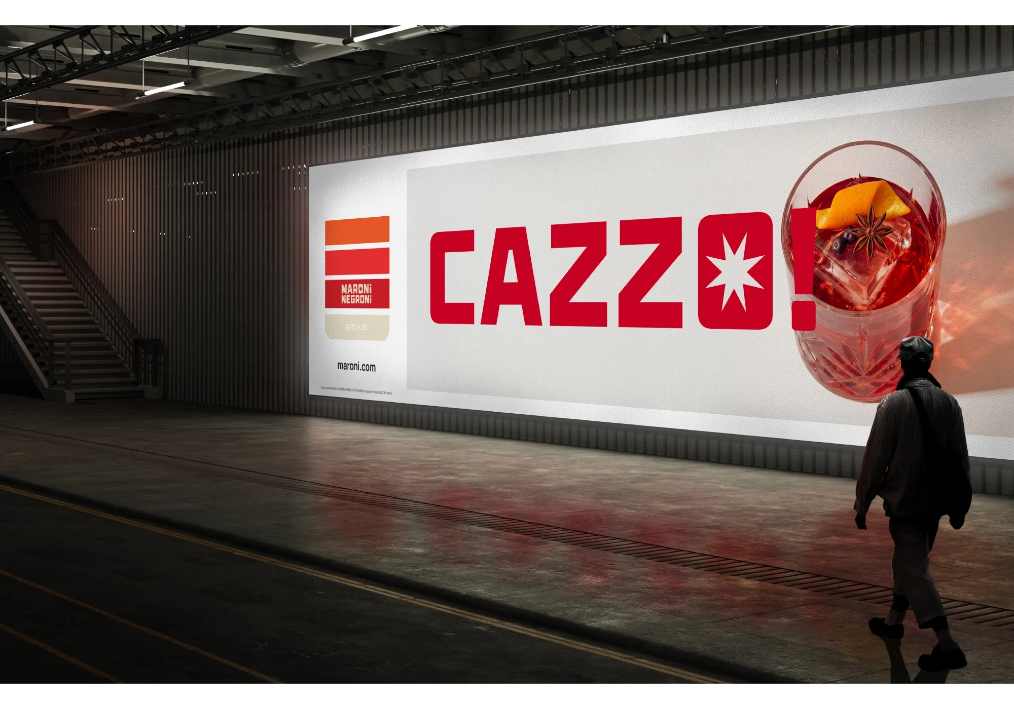 Maroni Negroni advertising