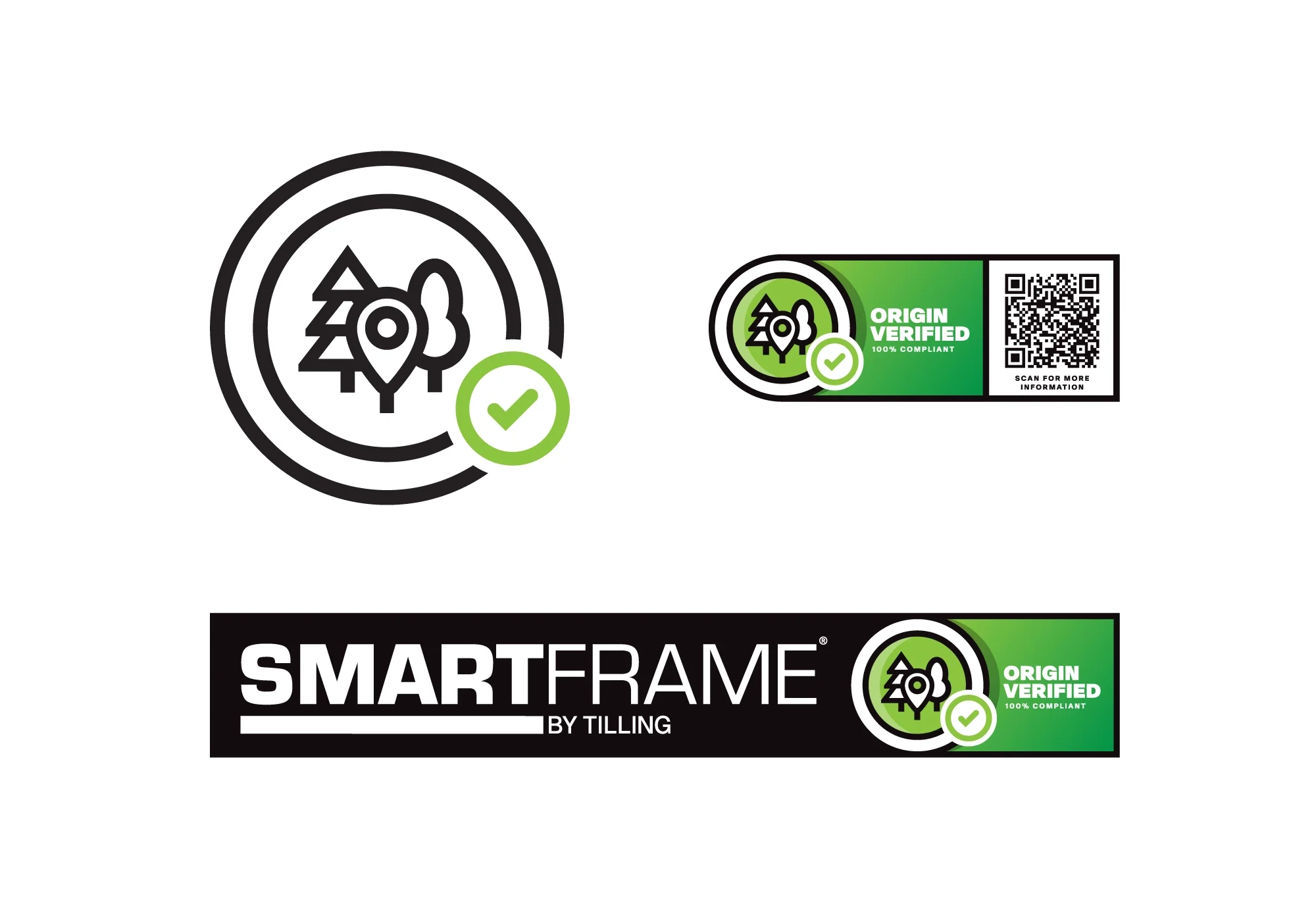 Origin Verified - Tilling logos