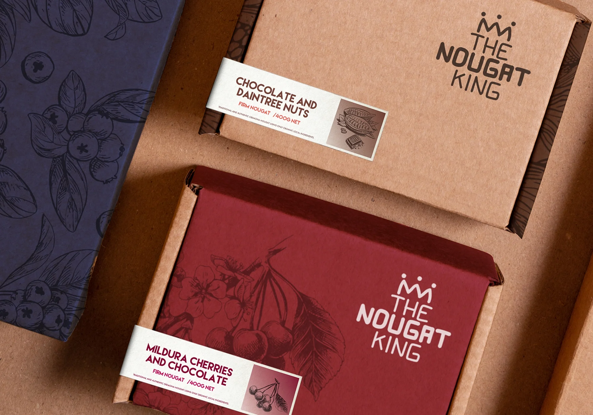 The Nougat King packaging