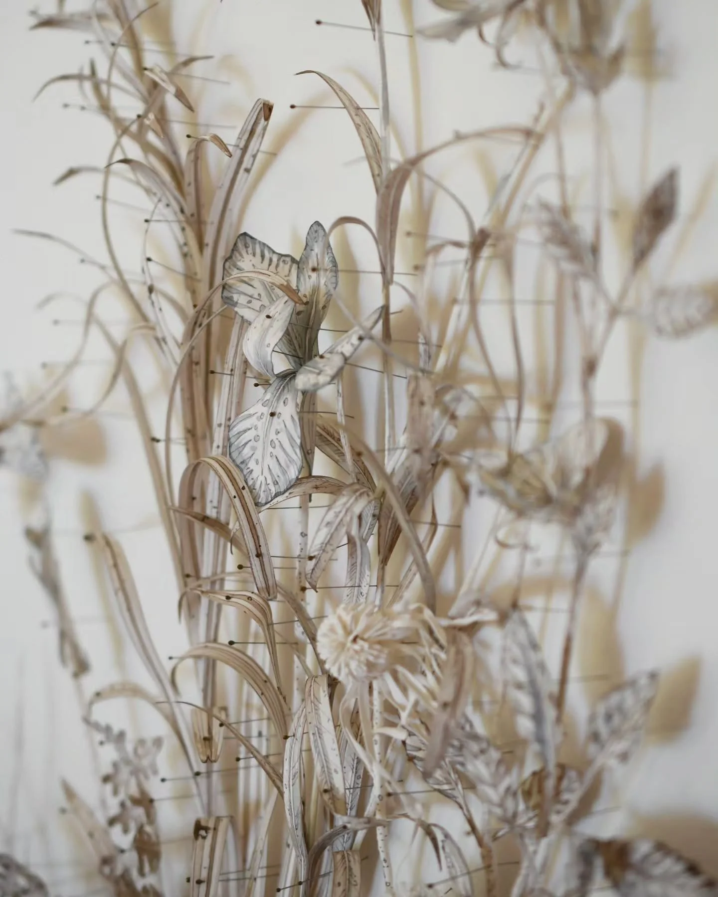 This weekend I had news that this big commissioned piece has arrived safely at its new home in The Hamptons, New York state.  Hurrah! It's always a nervous wait sending pieces internationally,  so I can breathe easy now. It's also a little emotional 