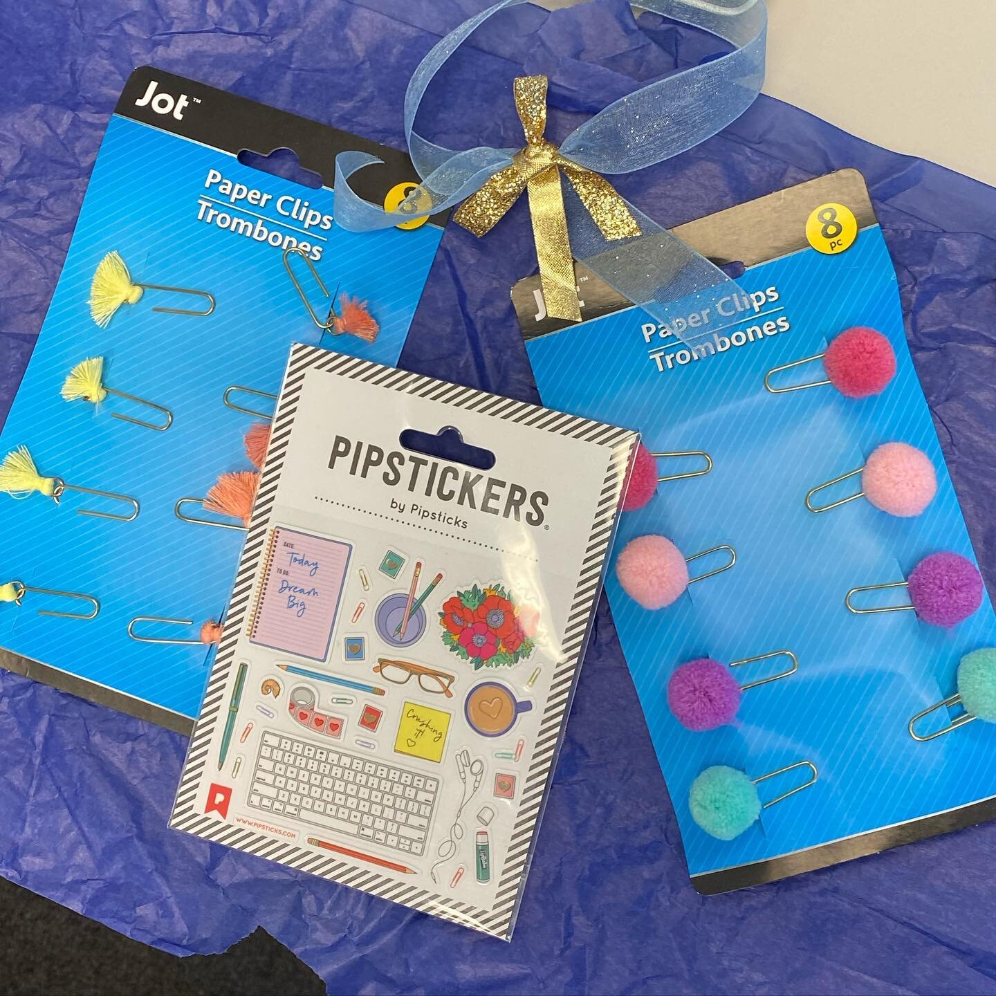 If you have a friend who takes you out to lunch to celebrate your returning to the office after a year and a half and then presents you with cute new office supplies and hypes you up hang on to that dear friend. And if you don&rsquo;t have that type 