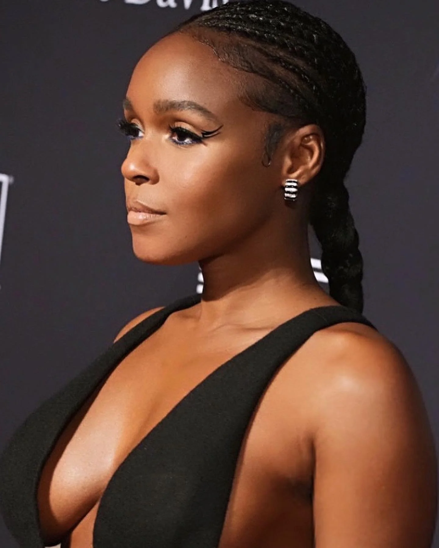 Makeup by Vittorio Masecchia on Janelle Monae for Grammy's