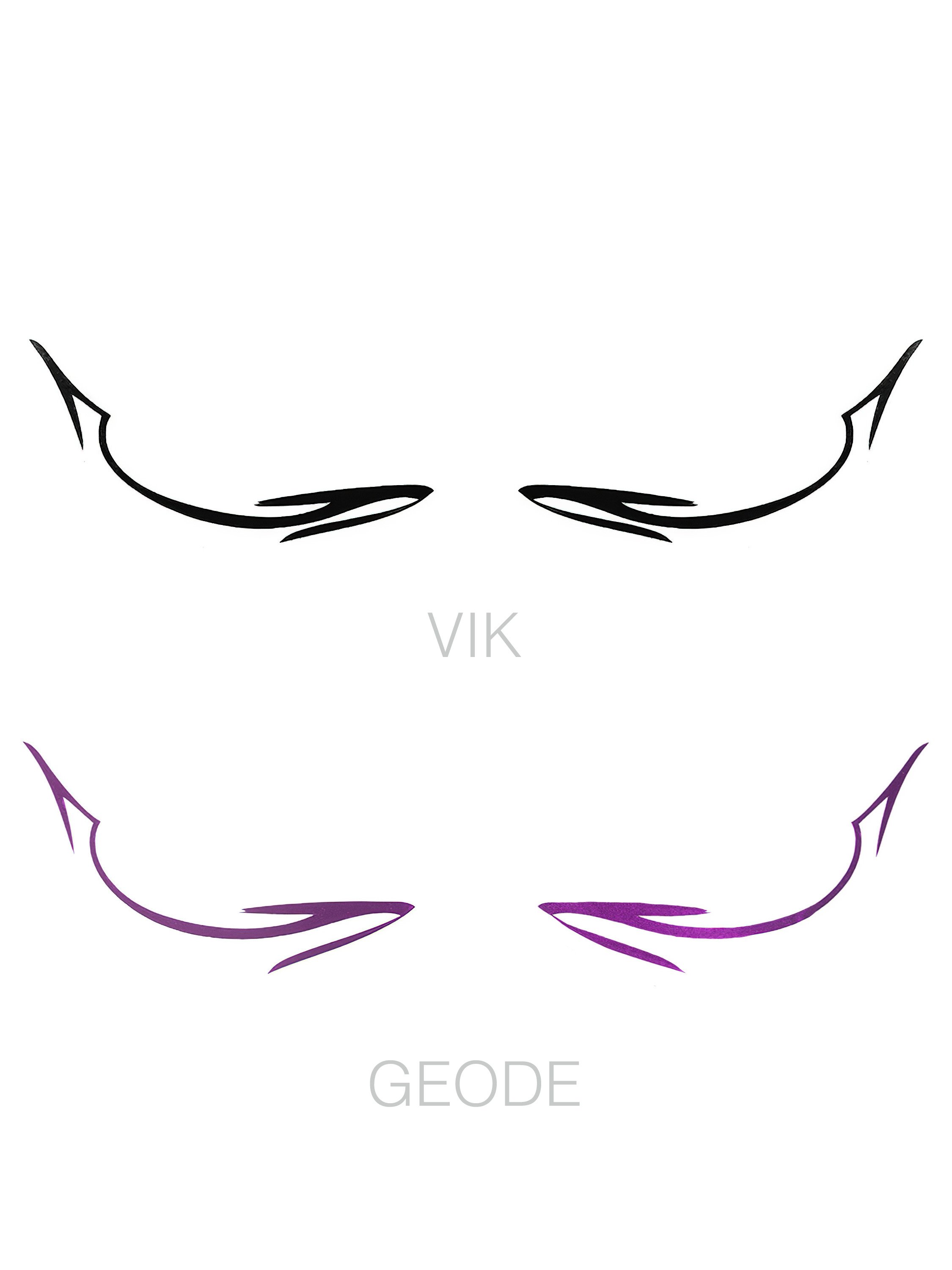 VIK AND GEODE COMBO 'DESIGNER BAGS'