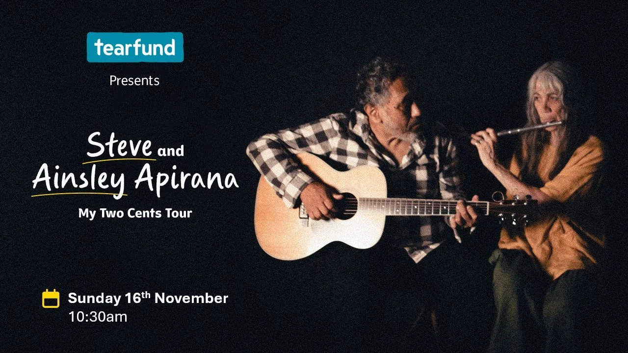 Steve and Ainsley Apirana: My Two Cents Tour!