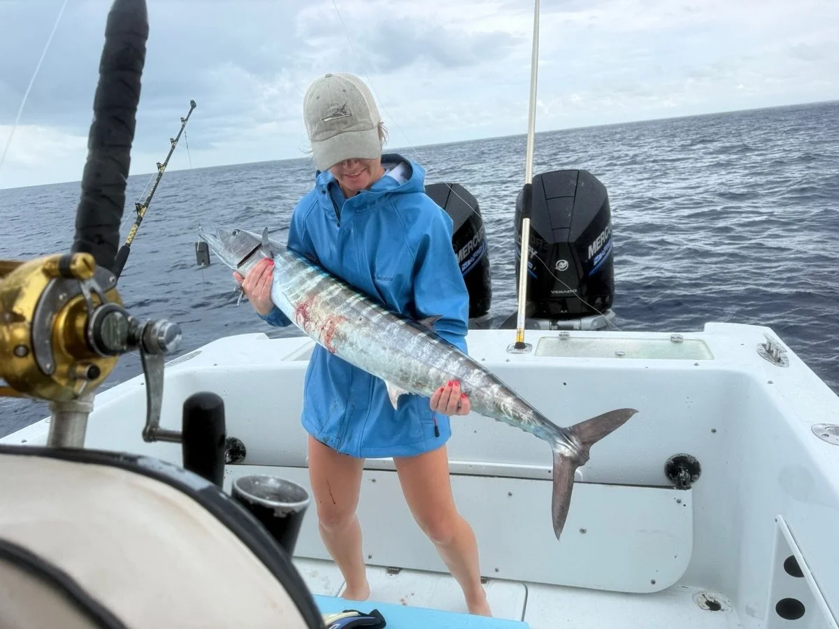 Time off work &amp; school = time for fishing. ✔️ These aren&rsquo;t under the tree, but I guarantee a good run is what every fisher wants for Christmas! Capt. Gas took his father-kid crew out for a proper haul with @bluereefisland&mdash;his own daug