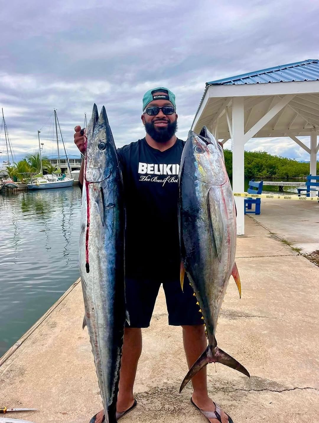 #TunaTuesday was generous for the #Bespoke crew last week. 👀 A chunky yellowfin, hearty wahoo, and king mackerel kicked off @belizereef&rsquo;s month! 

📸: @rdngf21