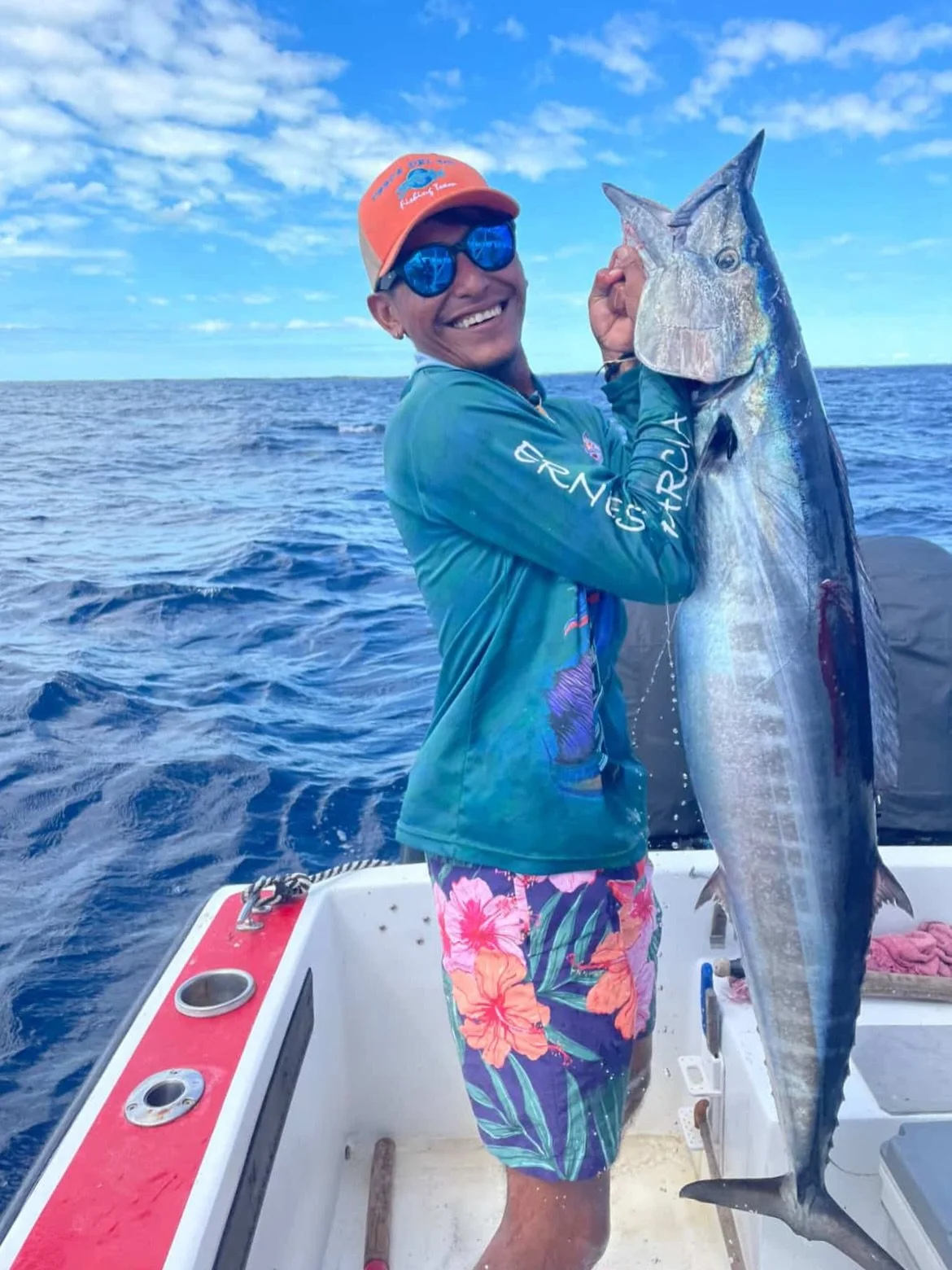Neymar Jhoan and the rest of Capt. Gian&rsquo;s crew had their hands full (and heavy) with this #Wahoo over the weekend! 🔥 

📸: @ney_.501