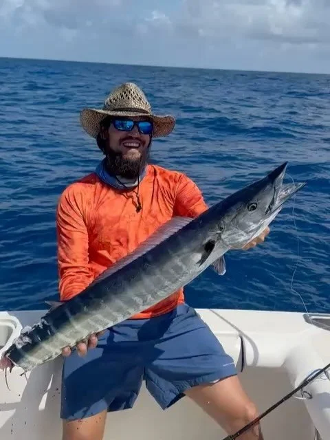 Live baiting brought the pelagics, but a visit from the #taxman too 👀 Solid mixed bag for the #Kraken and #BeSpokeBelize crew down south with wahoo, tuna, bonito, kingfish, and more! 🔥 

📸: @bradmbow