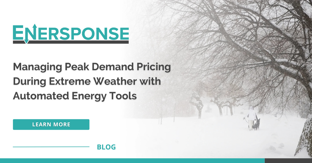Managing Peak Demand Pricing During Extreme Weather with Automated Energy Tools