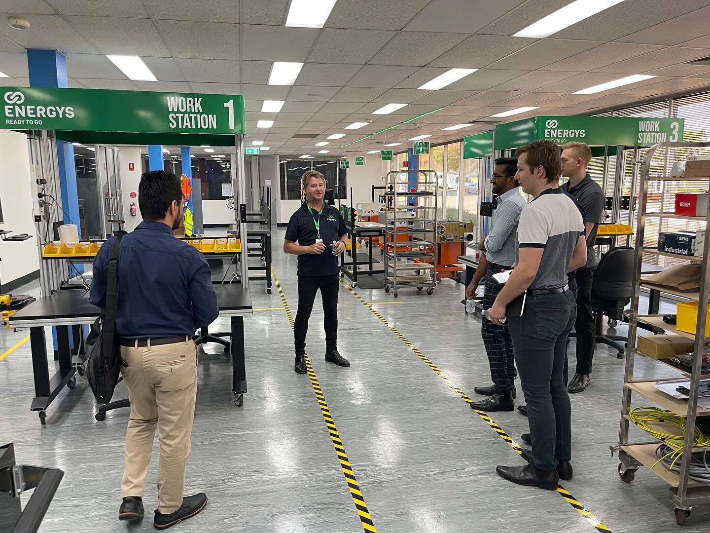 This is what OH&amp;S excellence looks like with the AeroSMART Industrial, our ergonomic, electric, height-adjustable workstation designed for industrial environments. Energys Australia has implemented the solution in their operations, championing th