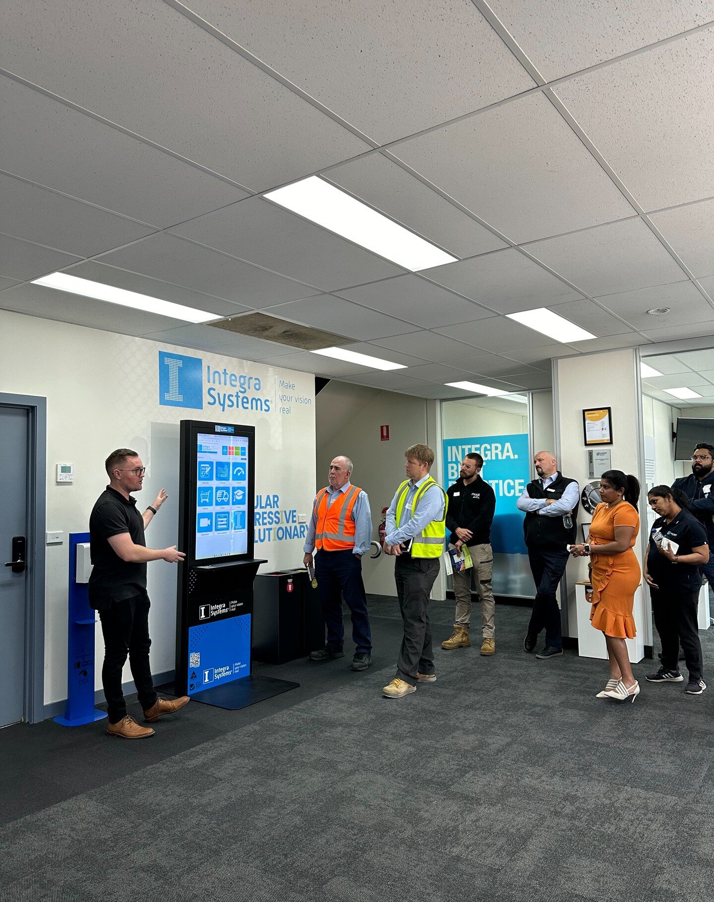 We held our K4.0 Open Day yesterday, where we demonstrated how we use our #industry4 kiosk in our own operations and how other manufacturers can use it in theirs. Thank you to our partners @leap_australia for showing how their software pairs with the