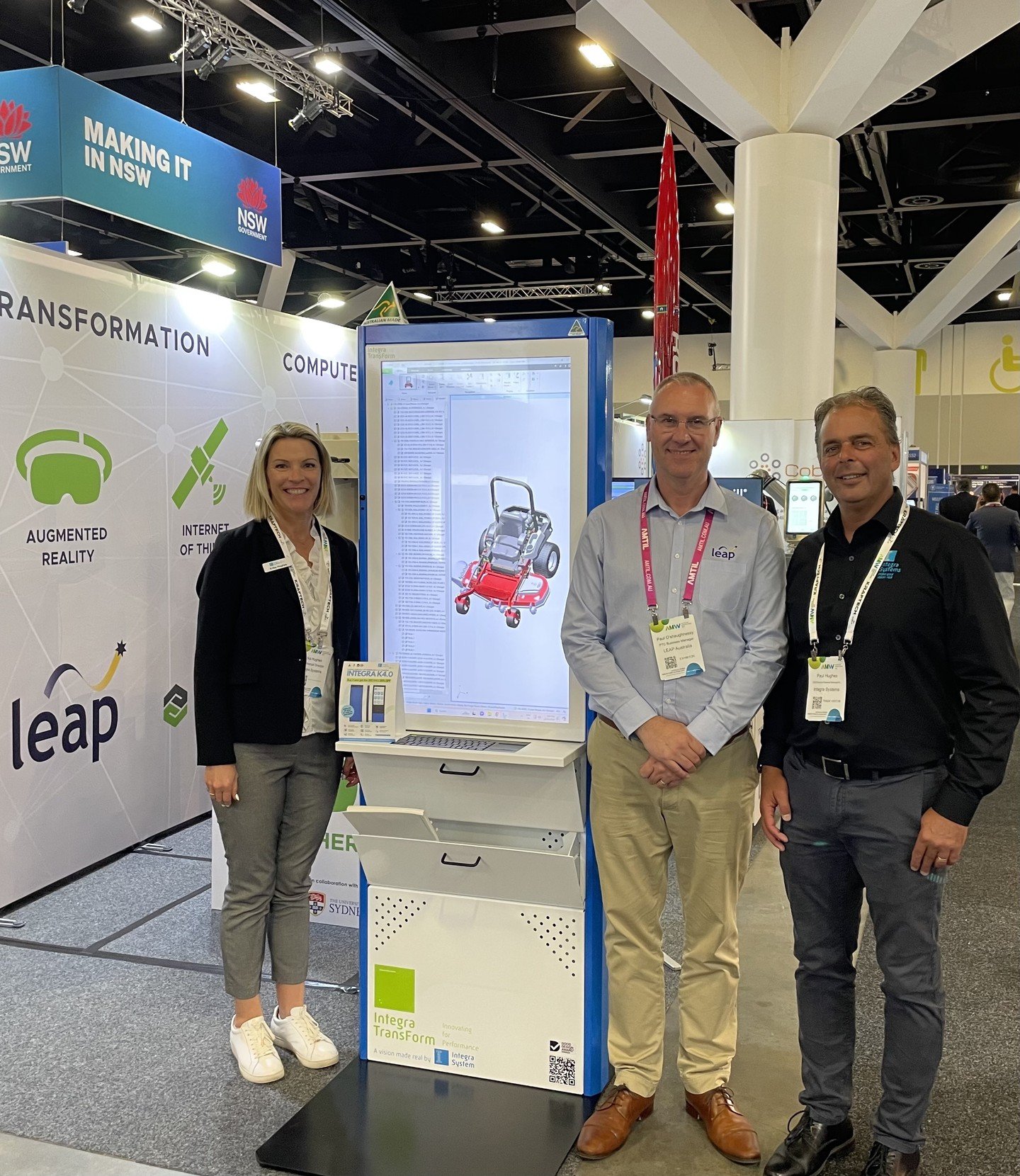 Day 2 of Australian Manufacturing Week was buzzing with excitement, backed by the announcement of being named one of Australia's Top 50 Most Innovative Manufacturers of 2024 by Australian Manufacturing Forum. Our software partners @leap_australia and