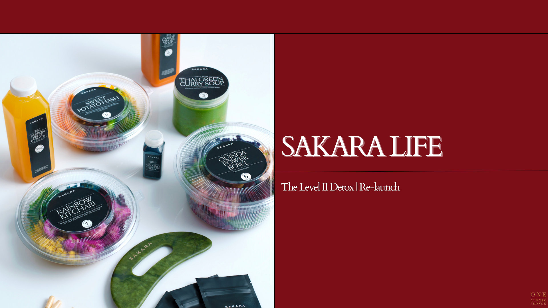 ONE ATOMIC BLONDE HOLIDAY GIFT GUIDE 2024 WELLNESS GIFTS SAKARA LIFE THE LEVEL II DETOX RELAUNCH.png
