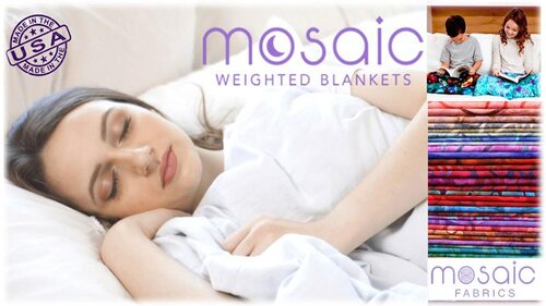 Mosaic coolmax weighted blanket new arrivals