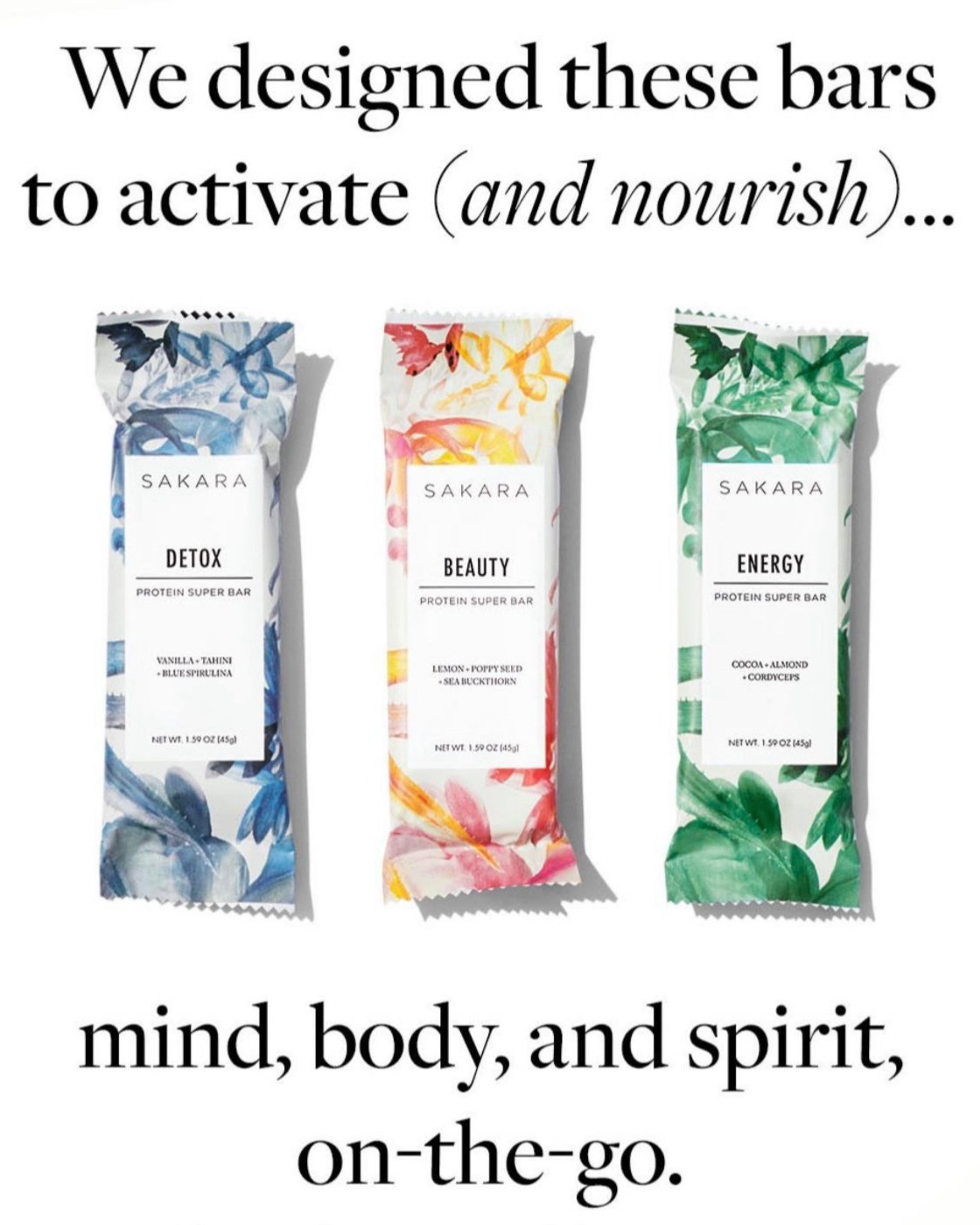 Activate mind, body, + spirit on the go!