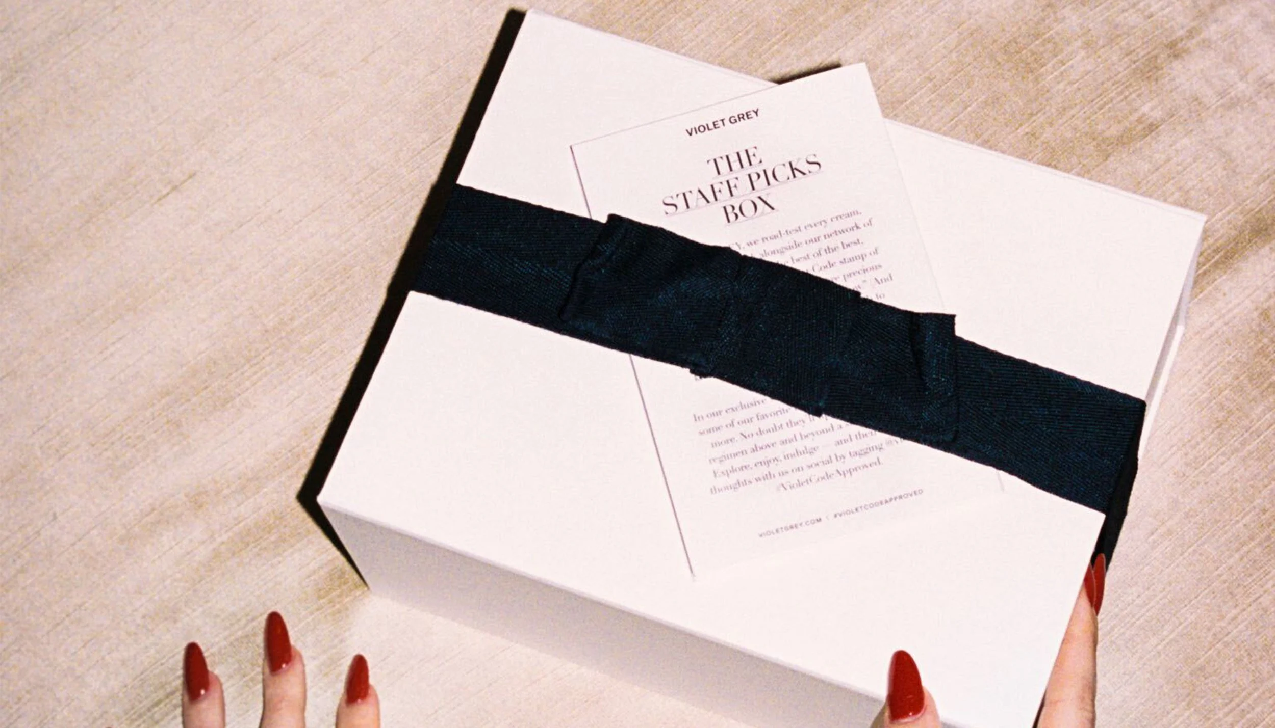 Unboxing | Gifts from Violet Grey