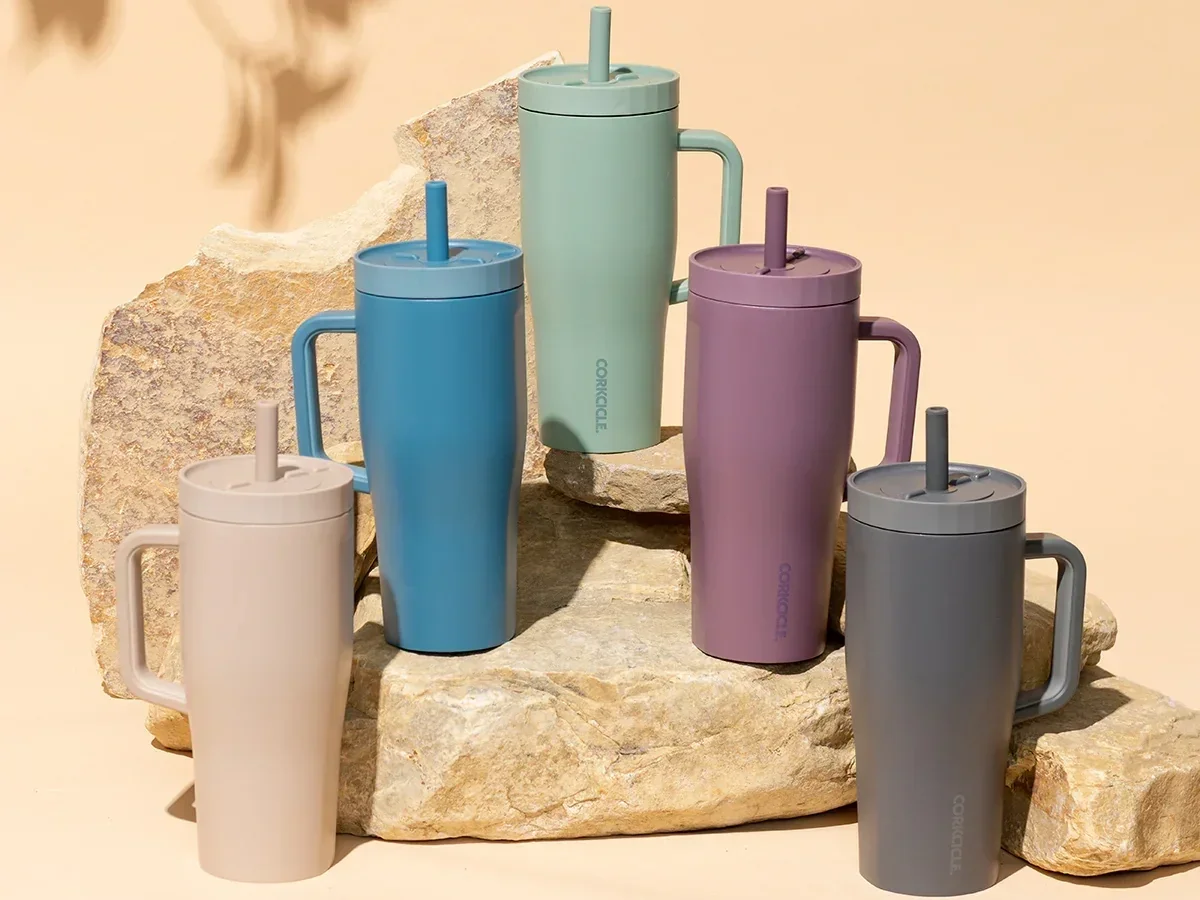 Full line of Corkcicle Sierra Cups
