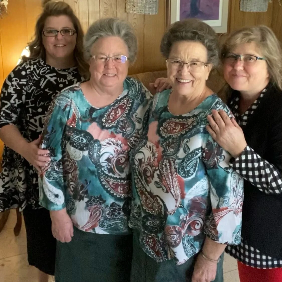 It was so good to have the girls here for our website launch.