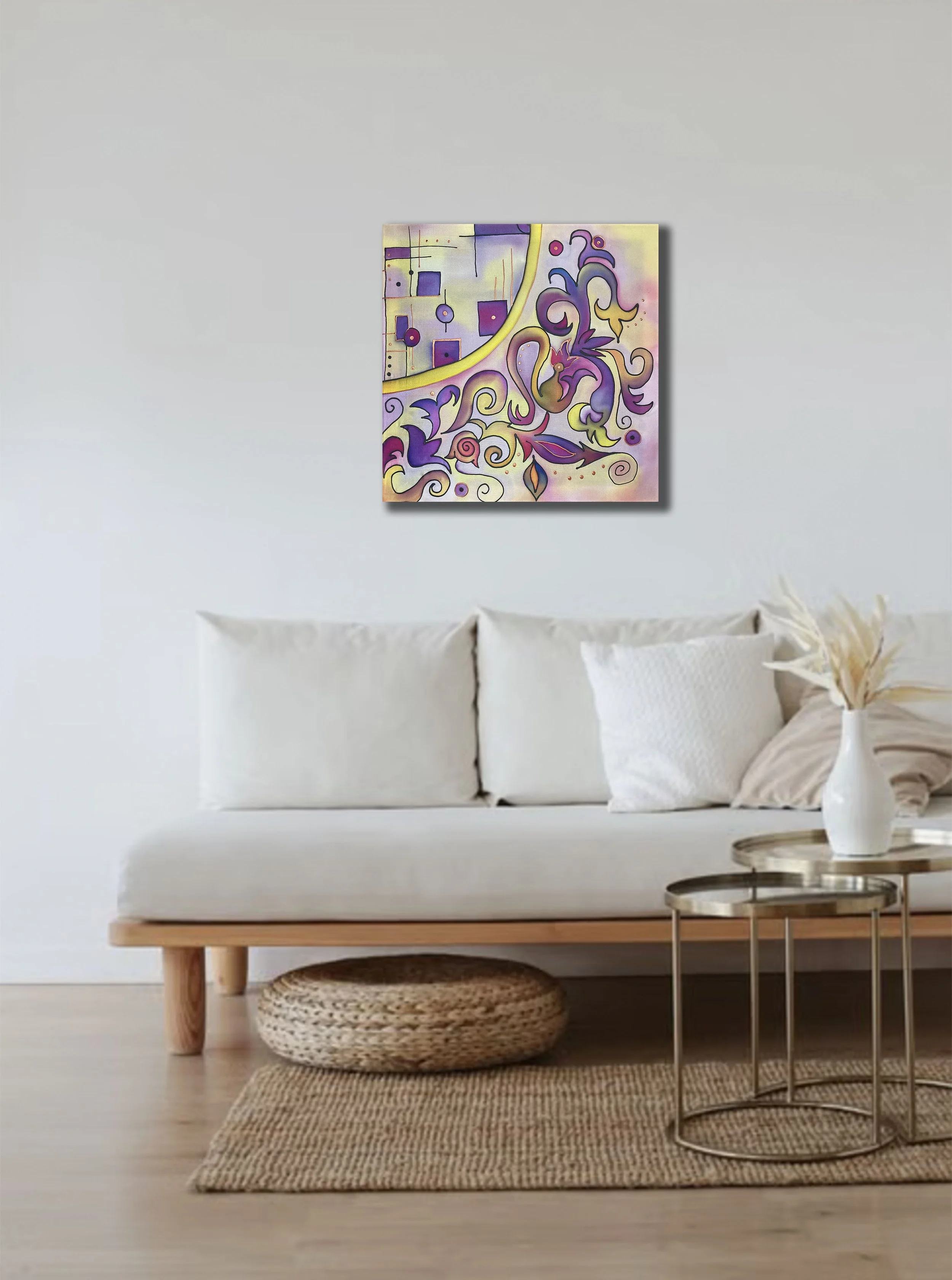 golden ornament on wall.jpg