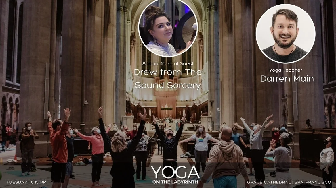 Yoga on the Labyrinth