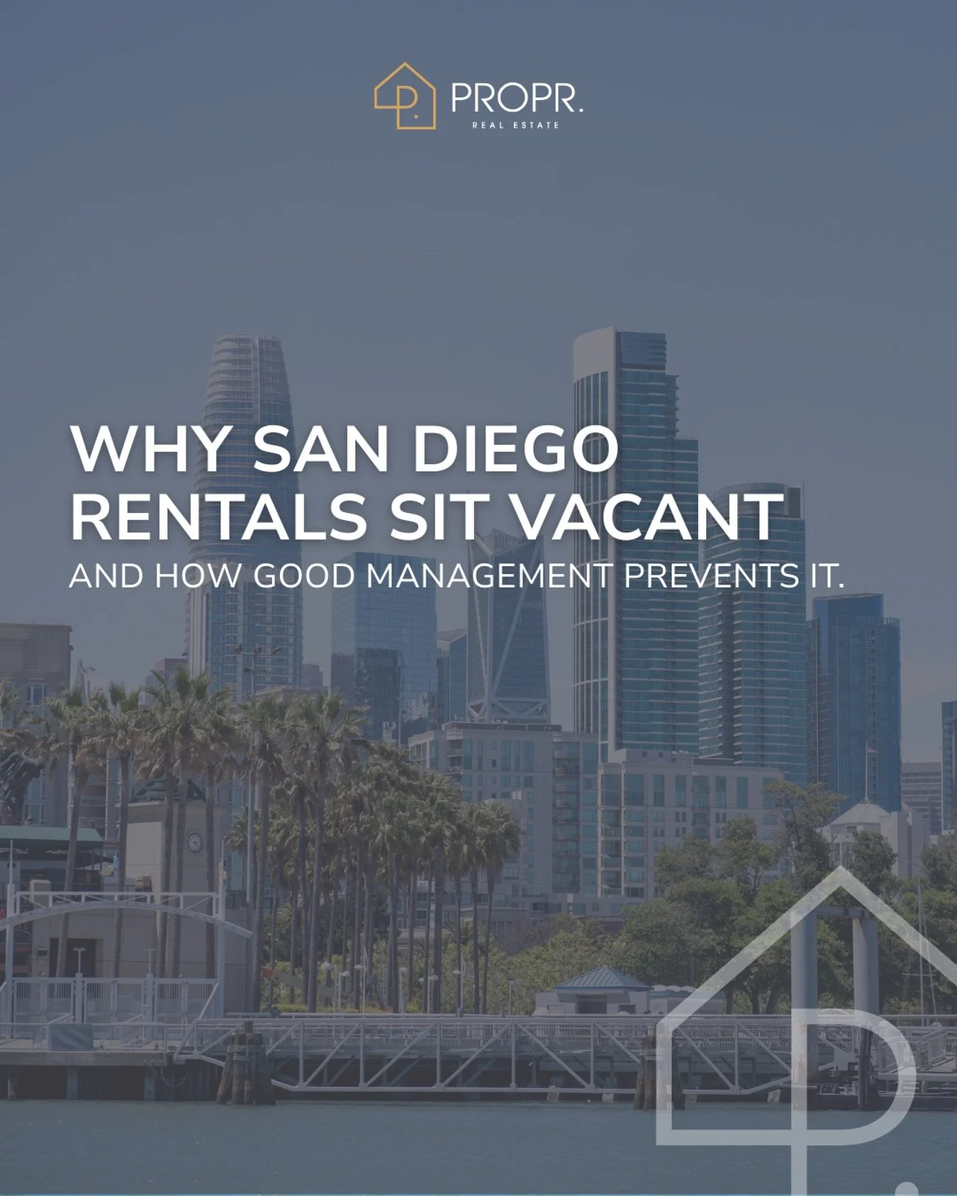 Even in San Diego, rentals sit vacant &mdash; and it&rsquo;s usually avoidable.

A strong rental market doesn&rsquo;t guarantee fast leasing. Vacancy is rarely about demand &mdash; it&rsquo;s about strategy.

Here&rsquo;s what we see most often ⤵️

&