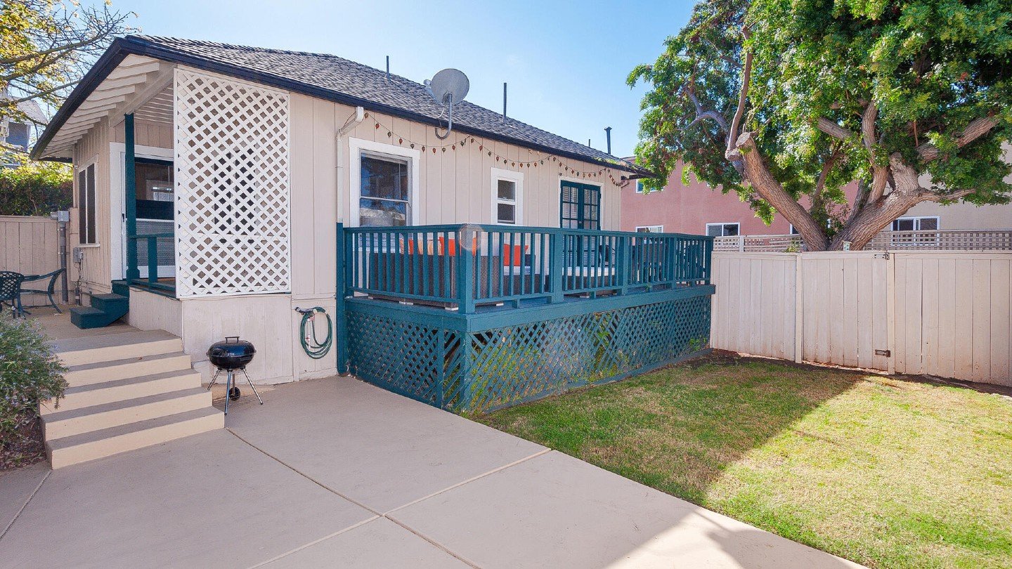 Discover peaceful living in this charming fully detached bungalow tucked away in the heart of Golden Hill. Located at the back of a beautifully maintained lot, this private retreat offers quiet living just minutes from downtown San Diego.

This 900 s