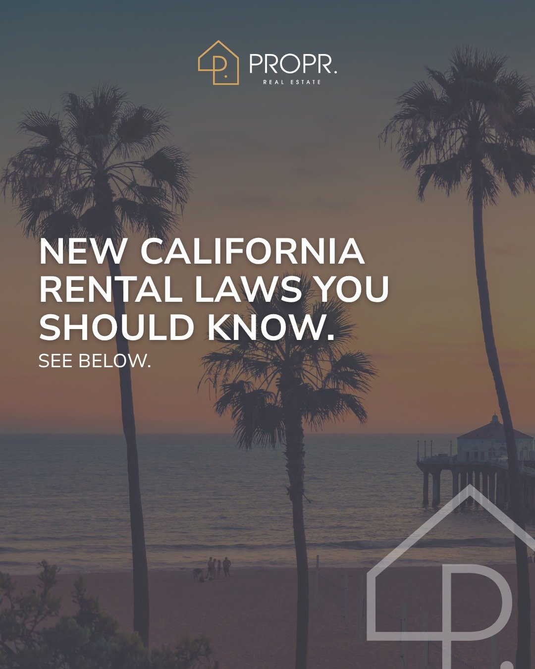 California rental laws are constantly evolving &mdash; and if you own property, here are a few key regulations you should be aware of:

&bull; Rent increases are capped under AB 1482 for many properties, typically limiting how much you can raise rent