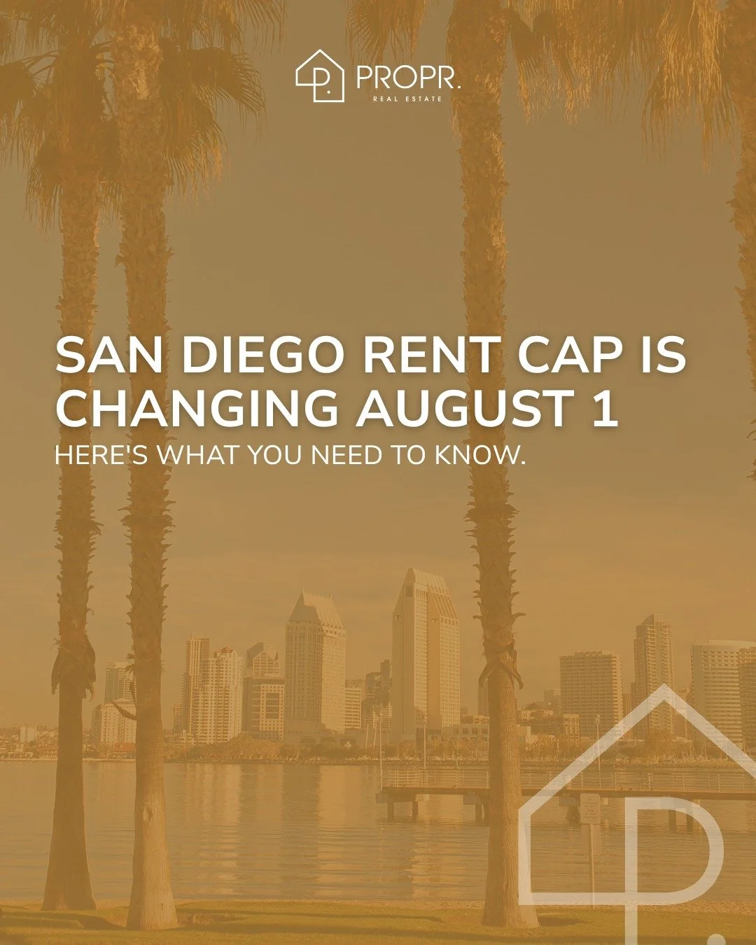 If you own rental property in San Diego, this affects you.

The annual rent cap under California AB 1482 is changing on August 1, 2026 - dropping from 8.8% to 8.2%. That means if you're planning a rent increase, timing matters.

What is AB 1482?
It's