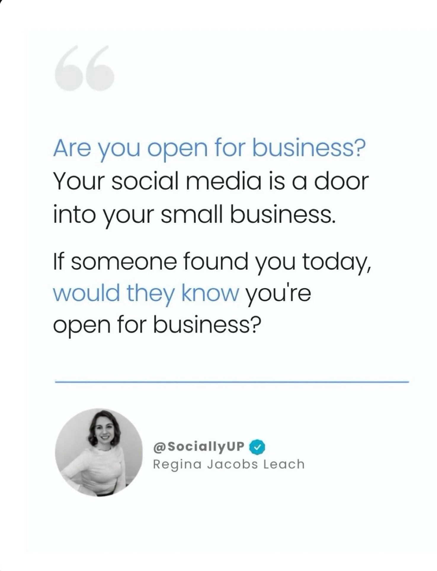 In just a few seconds, a decision is being made: your business or someone else&rsquo;s. Your social media is a door into your business. When someone walks through it, are they greeted with terrible customer service, great customer service, or a close