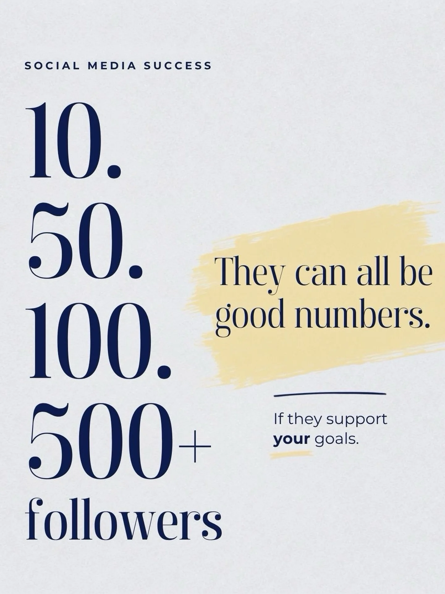 If you need influence-level numbers, go for it. If you need a best-face-forward approach, go for it. If you need social media to be part of your full marketing efforts, go for it. There isn&rsquo;t one right way to show up on social media. The right 