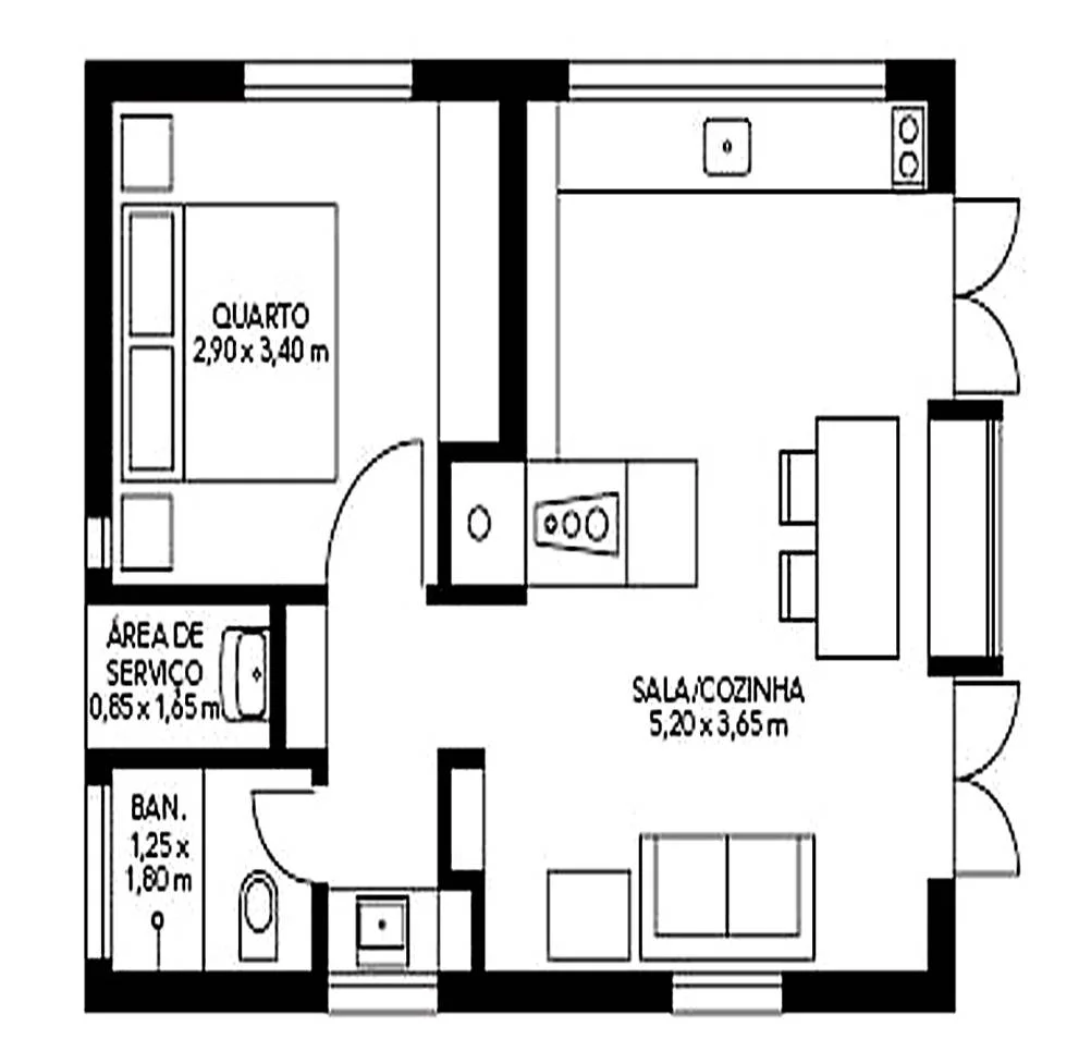 Aprenda como desenhar uma planta baixa